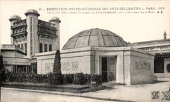 CPA Exposition Internationale des arts decoratifs - Paris - 1925 Pavillon sue Mare
