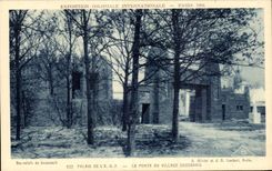 CPA Paris Exposition coloniale internationale 1931 Palais de l AOF La porte du village soudanais