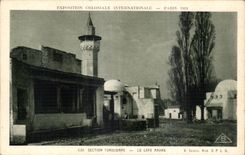 CPA Paris Exposition coloniale internationale 1931 Section tunisienne Le cafe maure 