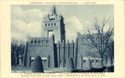 CPA Paris Exposition coloniale internationale 1931 AOF Le palais vu de la terrasse du restaurant