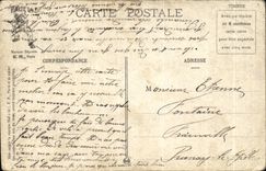 CPA Militaria Au service en campagne En eclaireurs
