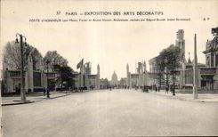 CPA Exposition internationale des Arts decoratifs Paris 1925 Porte d honneur 