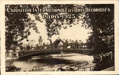 CPA Exposition internationale des Arts decoratifs Paris 1925 