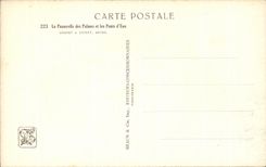 CPA Exposition des Arts Decoratifs Paris La passerelle des palmes et les ponts d eau 