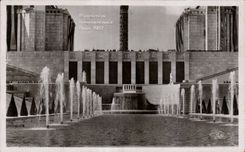 CPA Exposition internationale Paris 1937 Bassins et fontaines du Trocadero