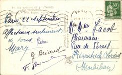 CPA Exposition internationale Paris 1937 Bassins et fontaines du Trocadero