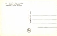 CPA Exposition Internationale Paris 1937 pavillon de l italie