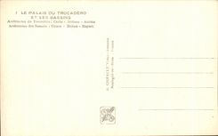 CPA Exposition Internationale Paris 1937 le palais du trocadero et les bassins