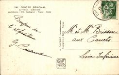 CPA Exposition Internationale Paris 1937 centre regional