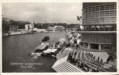 CPA Exposition Internationale Paris 1937 ue d ensemble au le plan le pavillon de la belgique