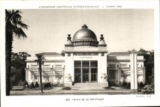 CPA Exposition Coloniale Internationale Paris Palais de la martinique