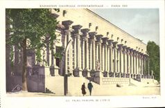CPA Exposition Coloniale Internationale Paris Palais principal de l italie