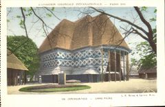 CPA Exposition Coloniale Internationale Paris cameroun togo chand palais