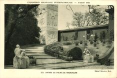 CPA Exposition Coloniale Internationale Paris 1931 Entree du Palais de Madagascar