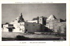 CPA Exposition Coloniale Internationale Paris 1931 Algerie Pavillon Cote sue Algerien
