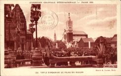 CPA Exposition Coloniale Internationale Paris 1931 Temple d Angkor Vat et Palais des missions