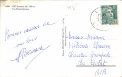 CPA Luc Lozere alt 1000m Panoramic View