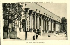 CPA Exposition Coloniale Internationale Paris 1931 Palais Principal De L Italie