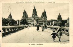 CPA Exposition Coloniale Internationale Paris 1931 Temple D angror Vat