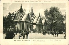 CPA Exposition coloniale Internationale Paris 1931 Section De L Indochine Pavillon Du Cambodge