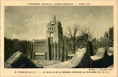 CPA Exposition Coloniale Internationale Paris 1931 Pavillon De La Le Palais Vu De La Terrasse Superieure Du Restaurant De La