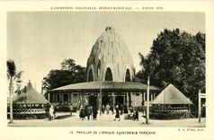 CPA Exposition Coloniale Internationale Paris 1931 Pavillon De L Afrique Equatoriale Francaise
