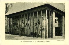 CPA Exposition Coloniale Internationale Paris 1931 Cameroun Tooo Le Pavillon De La Chasse