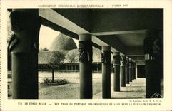 CPA Exposition Coloniale Internationale Paris 1931 Le Congo Beloe Vue Prise Du Portique Des Industries De Luxe Vers Le Pavillon