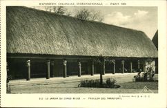 CPA Exposition coloniale internationale Paris 1931 Le Jardin Du Congo Belge Pavillon Des Transports