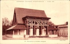 CPA Exposition coloniale internationale Paris 1931 Pavillon De La Guyane Francaise