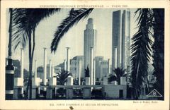 CPA Exposition coloniale internationale Paris 1931 Forte D Honneur Et Section Metopolitaine