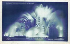 CPA Exposition coloniale internationale Paris 1931 Le Theatre D Eau Granet et Expert Arotitrctes