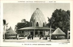 CPA Exposition coloniale internationale Paris 1931 Pavillon De L Afrique Equatoriale Francaise