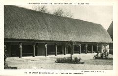 CPA Exposition coloniale internationale Paris 1931 Le Jardin Du Congo Belge pavillon Des Transports