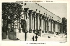 CPA Exposition coloniale internationale Paris 1931 Palais Principal De L Italie