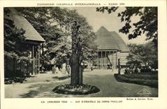 CPA Exposition coloniale internationale Paris 1931 Cameroun Togo Vue D Ensemble Du Grand Pavillon
