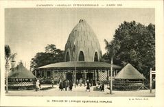 CPA Exposition coloniale internationale Paris 1931 Pavillon De L Afrique Equatoriale Francaise