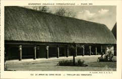 CPA Exposition coloniale internationale Paris 1931 Le Jardin Du Congo Belge Pavillon Des Transports