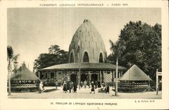 CPA Exposition coloniale internationale Paris 1931 pavillon De L Afrique Equatoriale Francaise