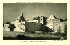 CPA Exposition coloniale internationale Paris 1931 Aloerie Pavillon Cote Sud Algerien
