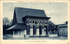 CPA Exposition coloniale internationale Paris 1931 Pavillon De La Guyane Francaise