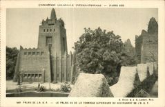 CPA Exposition coloniale internationale Paris 1931 Palris De La Le Palais Vu De La Terrasse Superieure Du Restaurant 