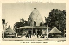 CPA Exposition coloniale internationale Paris 1931 Paillon De L Afrique Equatoriale Francaise