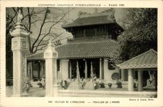 CPA Exposition coloniale internationale Paris 1931 Section De L Indochine Paillon De L Annam