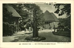 CPA Exposition Coloniale Internationale Paris 1931 Cameroun Togo Vue D Ensemble Du Grand Pavillon