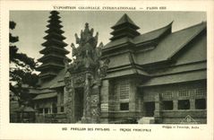 CPA Exposition Coloniale Internationale Paris 1931 Pavillon Des Pays Bas Facade Principane