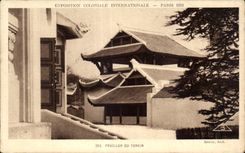CPA Exposition Coloniale Internationale Paris 1931 Pavillon Du Tonkin