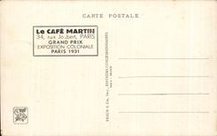 CPA - Exposition Coloniale Internationale - Paris 1931 AOF Palais de la terrasse du restaurant