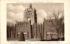 CPA EXPOSITION COLONIALE INTERNATIONALE - PARIS 1931 Palais de l afrique occidentale francaise Le palais