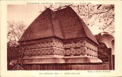 CPA Exposition Coloniale Internationale de paris cameroun too grand pavillon